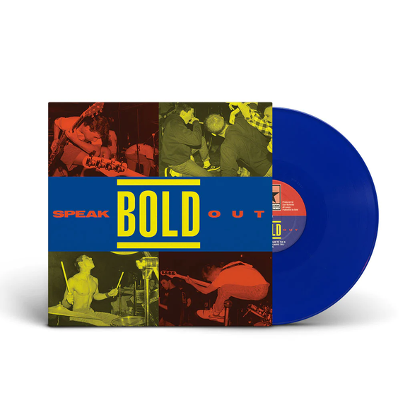 BOLD – SPEAK OUT (OPAQUE BLUE)(INDIE STORE EXCLUSIVE) - LP •