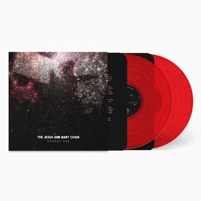 JESUS & MARY CHAIN – SUNSET 666 (LIVE AT HOLLYWOOD PALLADIUM)(INDIE EXCLUSIVE RED VINYL) - LP •
