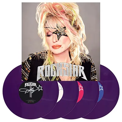 DOLLY PARTON <br><small>ROCKSTAR (DEEP PURPLE 4LP) [ALTERNATE COVER] <br>PREORDER out 11/17/2023<br></small>