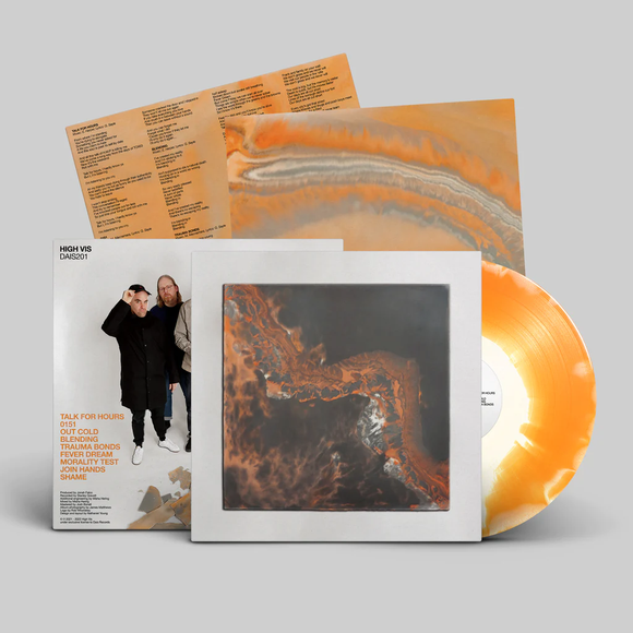 HIGH VIS – BLENDING (WHITE & ORANGE SMASH) - LP •