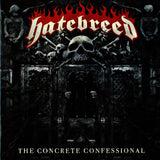 HATEBREED – CONCRETE CONFESSIONAL (CLEAR RED SPLATTER) - LP •