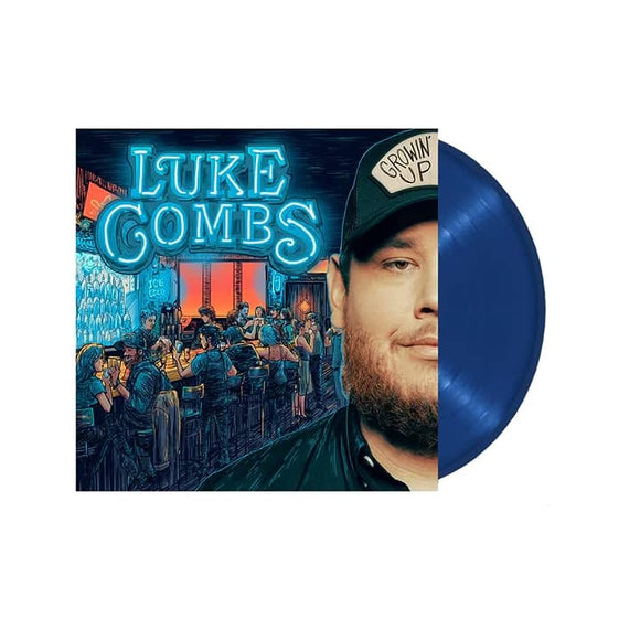COMBS,LUKE – GROWIN UP (COBALT BLUE) - LP •