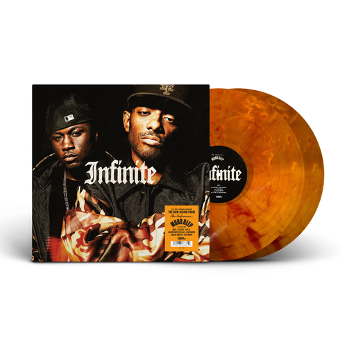 MOBB DEEP – INFINITE (ORANGE/RED SWIRL) - LP •
