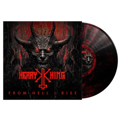 KING,KERRY – FROM HELL I RISE (BLACK/DARK RED MARBLE INDIE EXCLUSIVE) - LP •