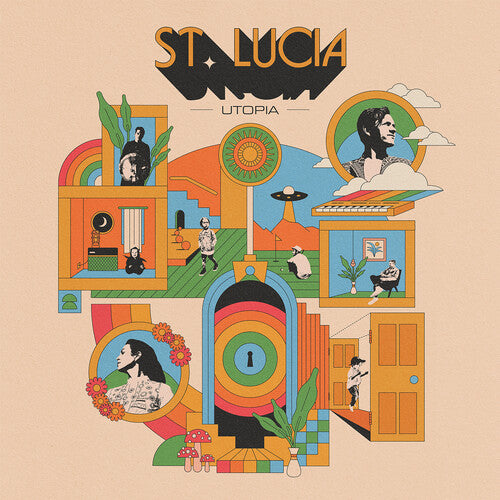 ST. LUCIA – UTOPIA (EASTER YELLOW & BABY BLUE) - LP •