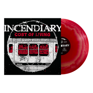 INCENDIARY – COST OF LIVING (GOLD/RED MIX) - LP •