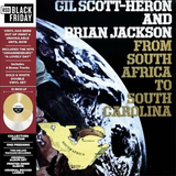 SCOTT-HERON,GIL / JACKSON,BRIAN – FROM SOUTH AFRICA TO SOUTH CAROLINA (GOLD & WHITE VINYL) (RSD BLACK FRIDAY 2024) - LP •