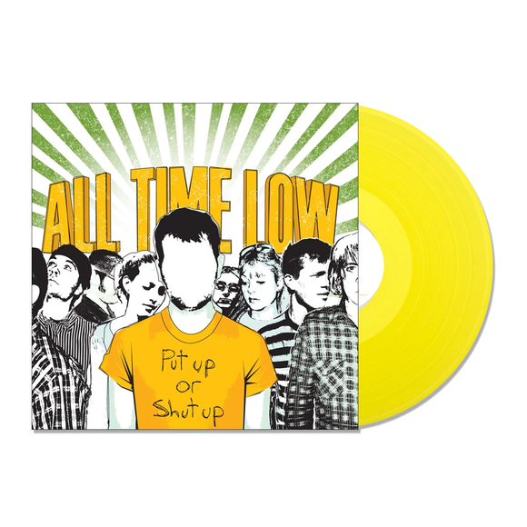 ALL TIME LOW – PUT UP OR SHUT UP (YELLOW VINYL) - LP •