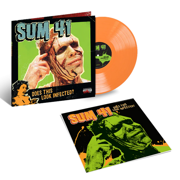 SUM 41 – DOES THIS LOOK INFECTED (ORANGE VINYL) - LP •