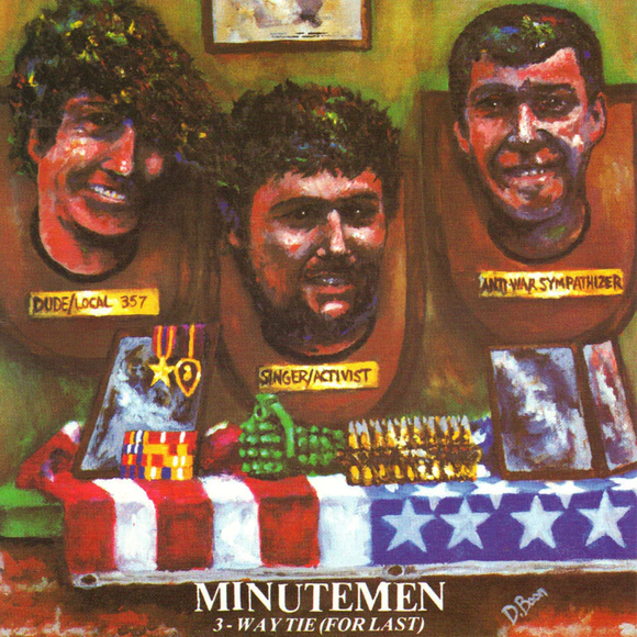 MINUTEMEN – 3-WAY TIE FOR LAST - LP •