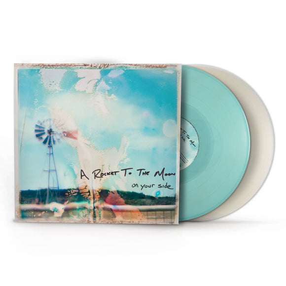 ROCKET TO THE MOON – ON YOUR SIDE (TRANSPARENT LIGHT BLUE & MILKY CLEAR) - LP •