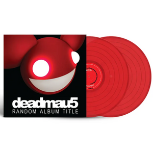 DEADMAU5 – RANDOM ALBUM TITLE (RED VINYL) - LP •