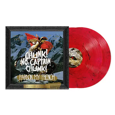 CHUCK! NO, CAPTAIN CHUNK! – PARDON MY FRENCH (10TH ANNIVERSARY RED SMOKE VINYL) - LP •