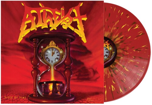ATHEIST – PIECE OF TIME (RED WITH BROWN & YELLOW SPLATTER) - LP •