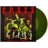 SPAZZ – CRUSH KILL DESTROY (GREEN VINYL) - LP •