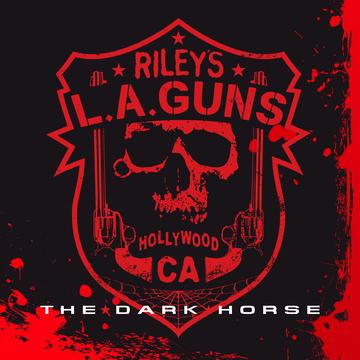 L.A. GUNS DARK HORSE (RED & BLACK MARBLE LP – Lunchbox Records