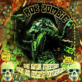 ZOMBIE,ROB – LUNAR INJECTION KOOL AID ECLIPSE CONSPIRACY (BLUE IN BOTTLE GREEN W/BLACK & BONE SPLATTER) - LP •