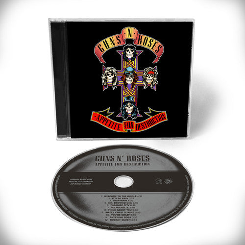 GUNS N ROSES APPETITE FOR DESTRUCTION (RMST CD – Lunchbox Records