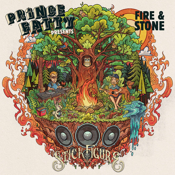 STICK FIGURE X PRINCE FATTY – FIRE & STONE - LP •