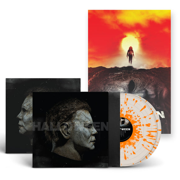 CARPENTER,JOHN – HALLOWEEN (EXPANDED ART EDITION BONE WHITE W/ ORANGE SPLATTER) - LP •