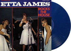 JAMES,ETTA – ROCKS THE HOUSE (BLUE VINYL) (BONUS TRACKS) - LP •