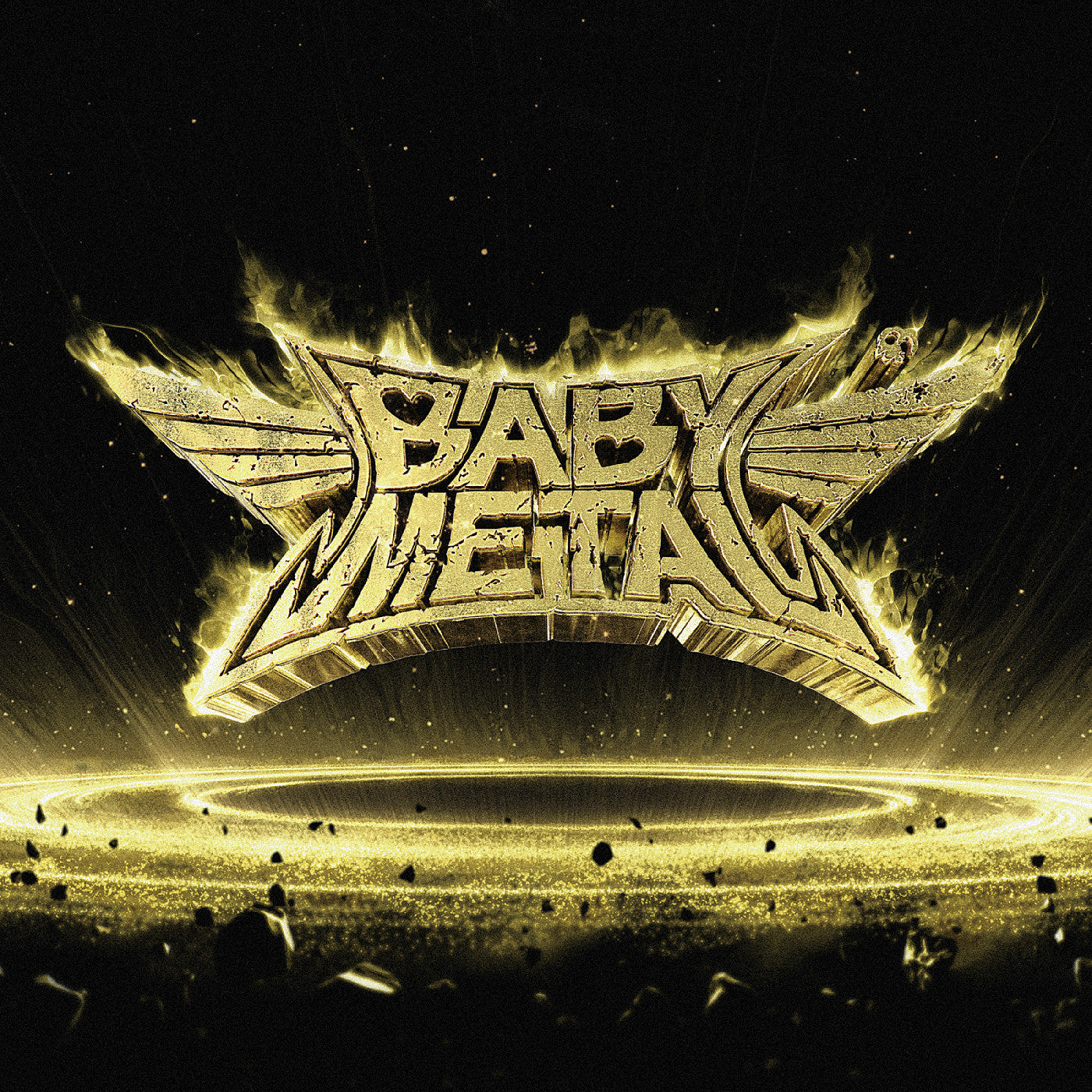 BABYMETAL METAL RESISTANCE (GOLD & BLACK LP – Lunchbox Records