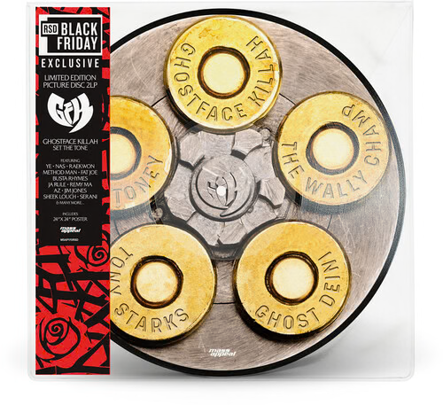 GHOSTFACE KILLAH – SET THE TONE (GUNS & ROSES)(PICTURE DISC) (RSD BLACK FRIDAY 2024) - LP •