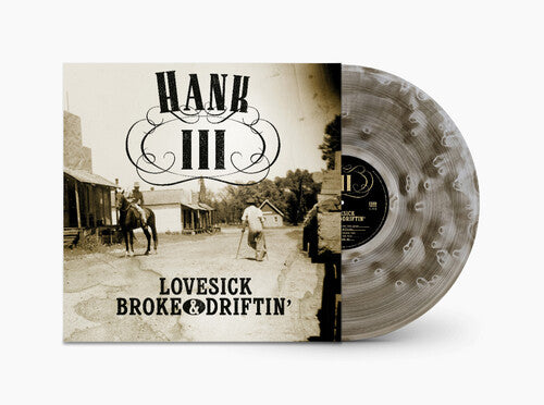 HANK III – LOVESICK BROKE & DRIFITN (COLORED VINYL) - LP •