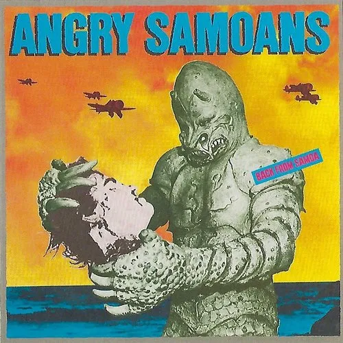 ANGRY SAMOANS – BACK FROM SAMOA (CLEAR VINYL) - LP •