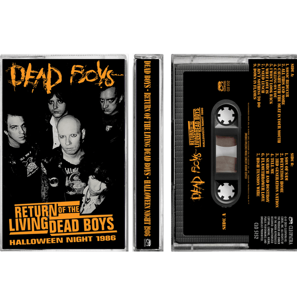 DEAD BOYS – RETURN OF THE LIVING DEAD BOYS - TAPE •