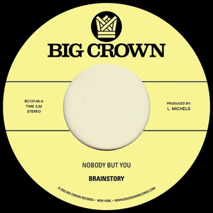 BRAINSTORY – NOBODY BUT YOU B/W GIFT OF LIFE - 7" •