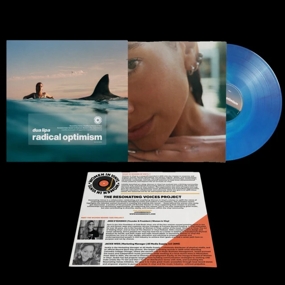 LIPA,DUA – RADICAL OPTIMISM (GALAXY BLUE / WOMEN IN VINYL EXCLUSIVE) - LP •