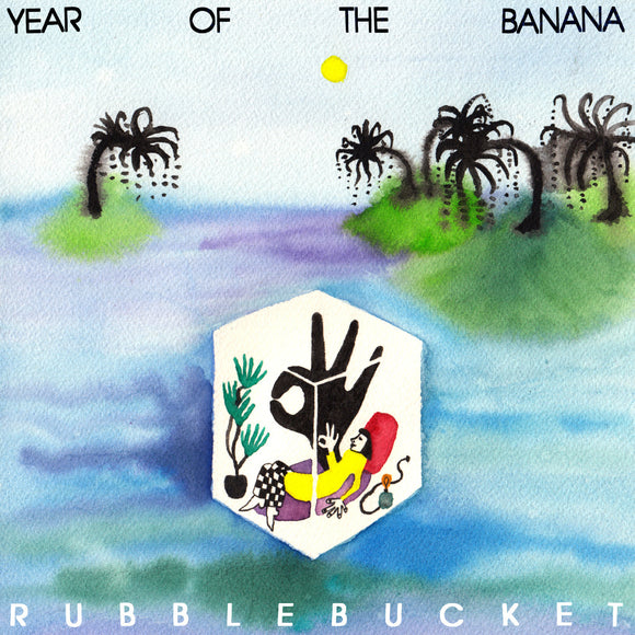 RUBBLEBUCKET – YEAR OF THE BANANA (INDIE EXCLUSIVE YELLOW & BROWN SPLATTER) - LP •