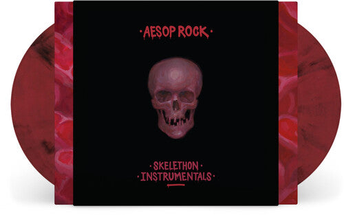 AESOP ROCK – SKELETHON (INSTRUMENTAL VERSION - MAROON & BLACK MARBLE) - LP •