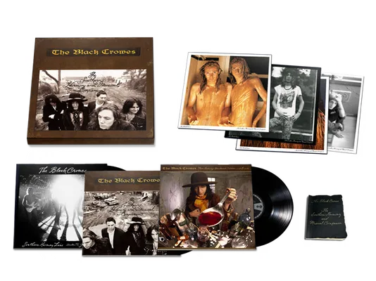 BLACK CROWES SOUTHERN HARMONY AND MUSICAL COMPANION: REMASTERED SUPER  DELUXE 4LP BOX SET - LP