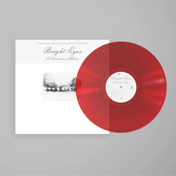BRIGHT EYES – CHRISTMAS ALBUM (CLEAR RED) - LP •