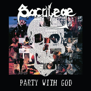SACRILEGE BC – PARTY WITH GOD + 1985 DEMO (RED VINYL) (RSD BLACK FRIDAY 2023) - LP •