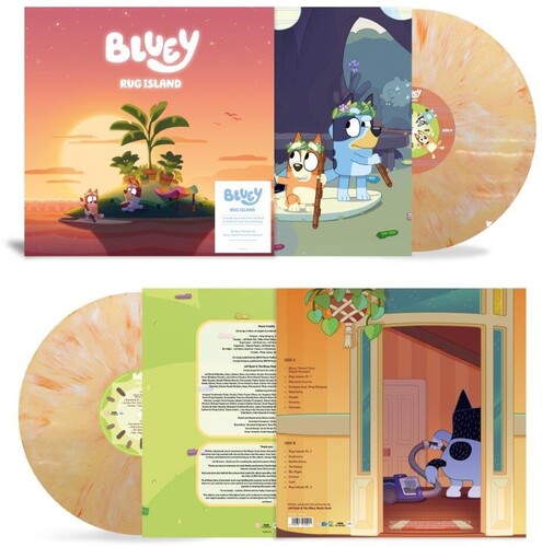 BLUEY – RUG ISLAND (SUNSET ORANGE VINYL) - LP •