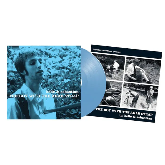 BELLE AND SEBASTIAN – BOY WITH THE ARAB STRAP (BLUE VINYL - 25TH ANNIVERARY) - LP •