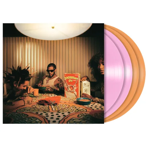 JHAYCO – LE CLIQUE: VIDA ROCKSTAR (X)(HOT PINK/TANGERINE 4 LP) - LP •