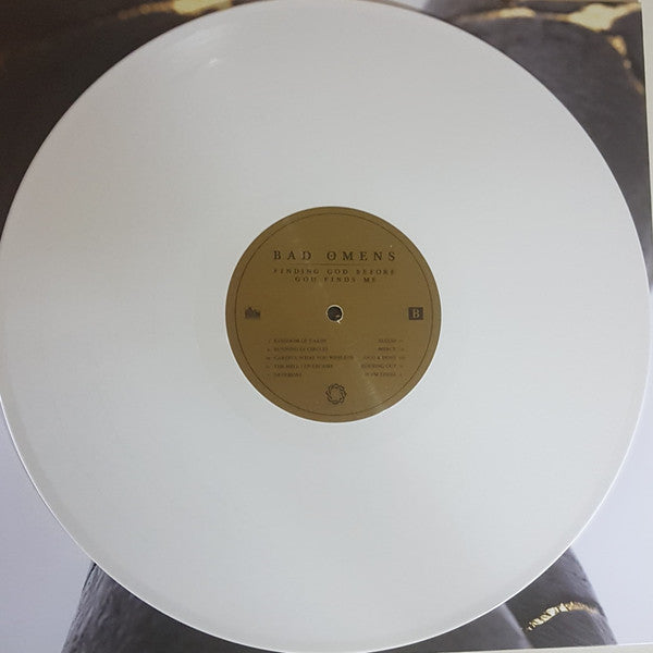 Bad Omens Finding hotsell God Before God Finds Me White Black Gold Splatter Vinyl X/500