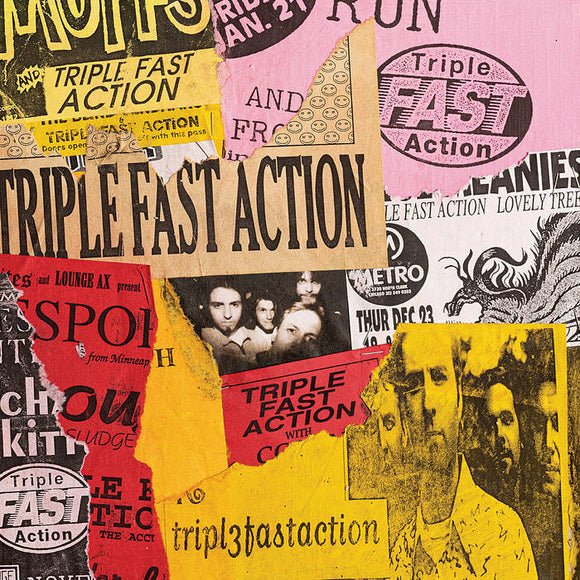 TRIPLE FAST ACTION – TRIPLE FAST ACTION (BONUS TRACKS) (COLORED VINYL) - LP •