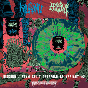 DISKORD – BIPOLARITIES (GREEN/BLUE SPLATTER) - LP •