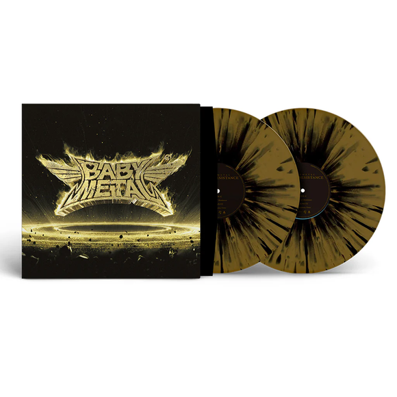 BABYMETAL – METAL RESISTANCE (GOLD & BLACK SPLATTER) - LP •