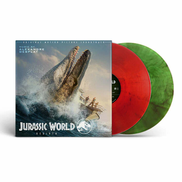 DESPLAT,ALEXANDRE – JURASSIC WORLD REBIRTH - O.S.T (RED SMOKE / GREEN SMOKE) - LP •