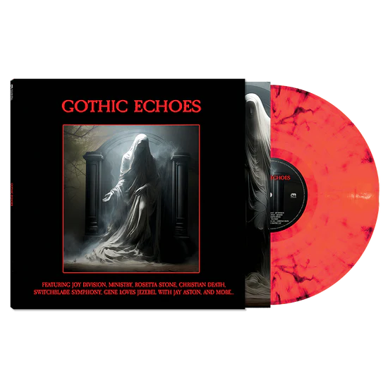 GOTHIC ECHOES – VARIOUS (RED MARBLE VINYL) - LP •