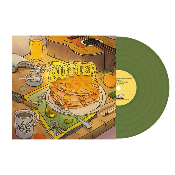 KASH'D OUT – BUTTER (GREEN VINYL) - LP •