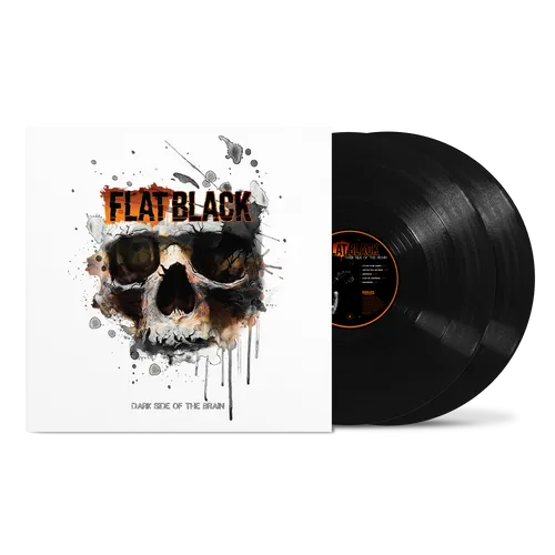 FLAT BLACK – DARK SIDE OF THE BRAIN - LP •