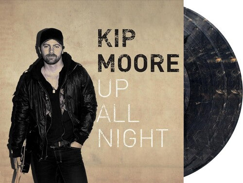 MOORE,KIP – UP ALL NIGHT: DELUXE (BLACK W/GOLD SWIRL) - LP •
