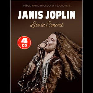 JOPLIN,JANIS – LIVE IN CONCERT / RADIO BROADCASTS 1967-1969 - CD •